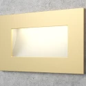 Прямоугольный золотой светильник на лестницу Integrator IT-764-Gold